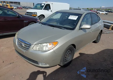 2010 Hyundai Elantra Gls from USA, damaged, VIN KMHDU4AD3AU894256